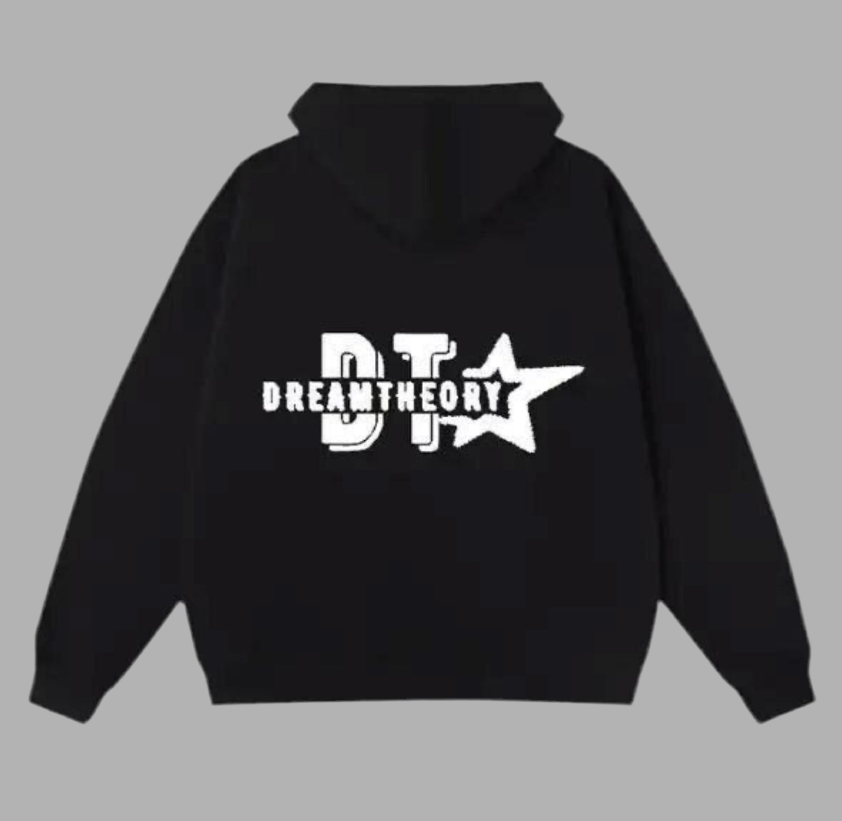 DT black zip hoodie